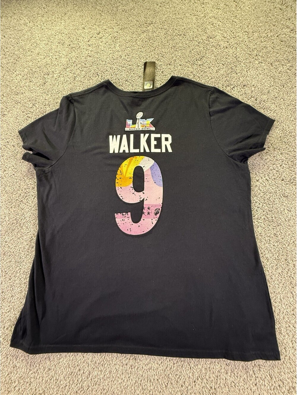 NWT NFL Seattle Seahawks Women’s Super Bowl #9 Walker T Shirt Size 2XL